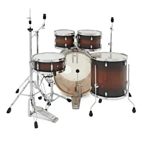 Bateria Pearl Decade Maple 5 Cuerpos Satin Brown Burst