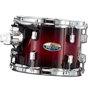 Bateria Pearl Decade Maple 5 Cuerpos Gloss Deep Red Burst