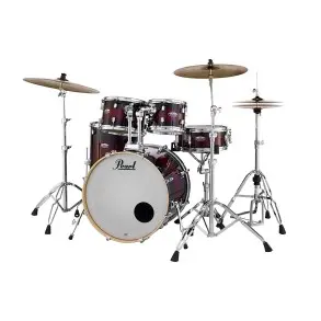 Bateria Pearl Decade Maple 5 Cuerpos Gloss Deep Red Burst