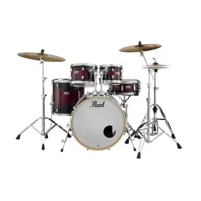 Bateria Pearl Decade Maple 5 Cuerpos Gloss Deep Red Burst