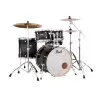 Bateria Pearl Decade Maple 5 Cuerpos Black Satin Amburst