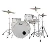 Bateria Pearl Decade Maple 3 Cuerpos White Satin pearl