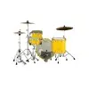 Bateria Pearl Decade Maple 3 Cuerpos Bombo 24 Solid Yellow