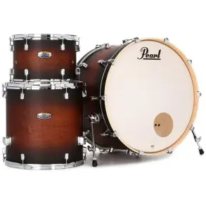 Bateria Pearl Decade Maple 3 Cuerpos Satin Brown Burst