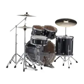 Bateria Pearl Export Laqued 5 Cuerpos Black Smoke EXL725FP/C 248