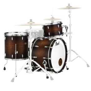 Bateria Pearl Wood-Fiberglass 3 Cuerpos Satin Cocoa Burst FW923XP/C 327