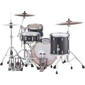 Bateria Pearl Master Complete Series 3 Cuerpos Matte Black Mist