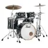 Batería Pearl Master Maple Complete 4 Cuerpos Matte Black Mist