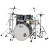 Batería Pearl Master Maple Complete 4 Cuerpos Matte Black Mist