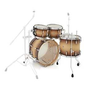 Batería Pearl Master Maple Complete 4 Cuerpos Satin Natural Burst