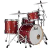 Bateria Pearl Master Maple Complete 3 Cuerpos Vermillion Sparkle