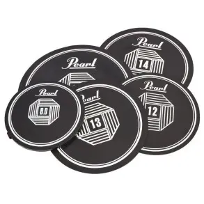 Set De Sordinas para bateria Pearl RP-50 5 cuerpos para practica