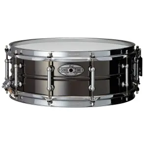 Redoblante Pearl Sensitone Series 14x5 Metal brass nickelado negro