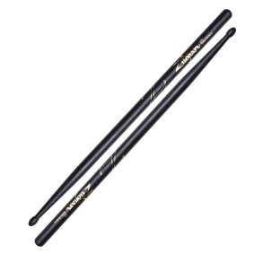 Palillos Zildjian 5B Punta Madera Hickory Negro