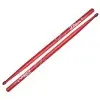 Palillos Zildjian 5B Punta Madera Hickory Rojo
