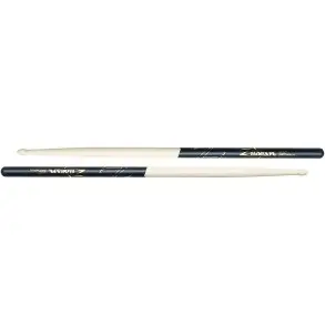 Palillos Zildjian 5A Punta Madera Con Grip Negro