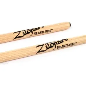 Palillos Zildjian 5B Punta Nylon Anti Vibe Bateria Electronica