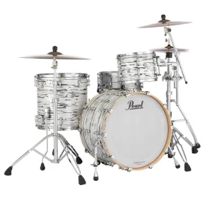 Bateria Pearl Reference Pure 3 Cuerpos Black White Oyster