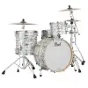 Bateria Pearl Reference Pure 3 Cuerpos Black White Oyster
