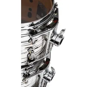 Bateria Pearl Reference Pure 3 Cuerpos Black White Oyster