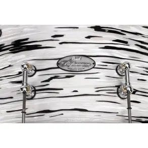 Bateria Pearl Reference Pure 3 Cuerpos Black White Oyster