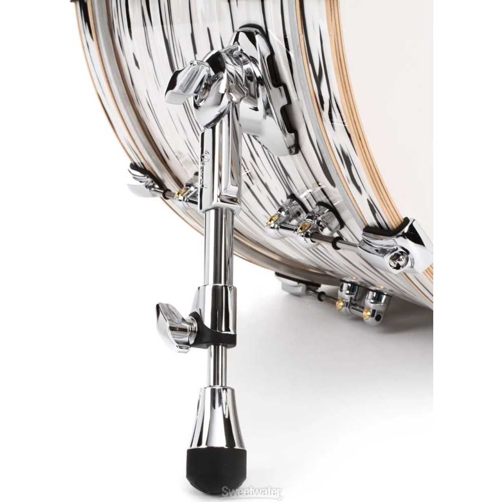 Bateria Pearl Reference Pure 3 Cuerpos Black White Oyster