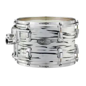 Bateria Pearl Reference Pure 3 Cuerpos Black White Oyster