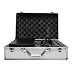 Sistema Monitoreo Intraural Stereo In Ear Profesional UHF Frecuencia Variable + Auricular