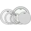 Set Parches Remo PROPACK 12", 13", 16" CLEAR PINSTRIPE, 22" CLEAR PINSTRIPE P3 + Gratis EMBASSADOR COATED 14"