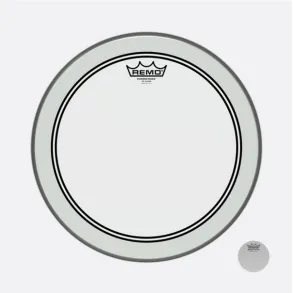 Parche Remo 18" Powerstroke 3 Transparente Capa Simple Con Falam P3-1318-C2