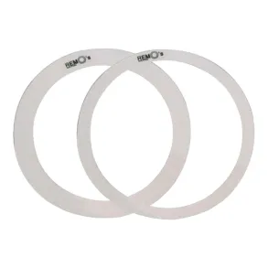 Remo SET DAMPER QUITA ARMONICO aros 14" x 1" + 14" x 1.5" para Parche