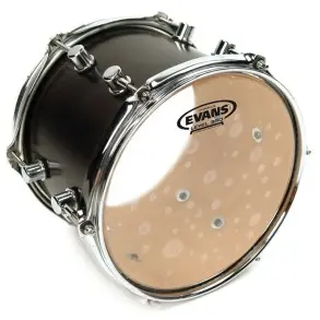 Parche Evans 12" Hibryd Transparente Doble Capa TT12HG