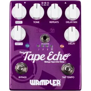 Pedal Wampler Delay Analogico Con Tap Tempo FAUX TAPE ECHO V2