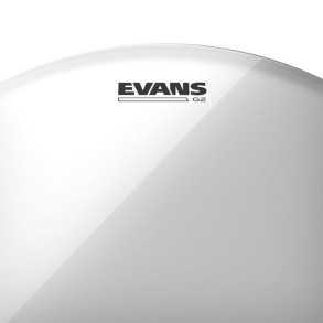 Parche Evans 16" G2 Transparente Doble Capa TT16G2