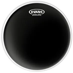 Parche Evans 12" Hydraulic Negro Doble Capa Negro TT12CHR