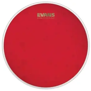 Parche Evans 14" Hydraulic Arenado Doble Capa Rojo B14HR