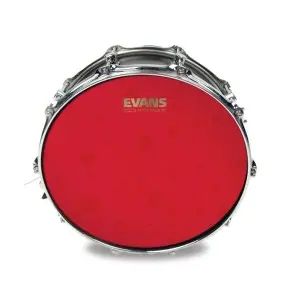Parche Evans 14" Hydraulic Arenado Doble Capa Rojo B14HR