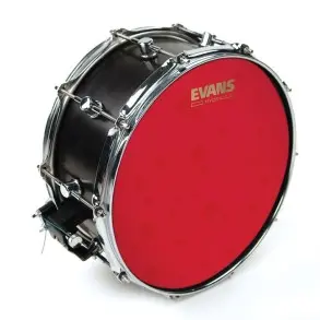 Parche Evans 14" Hydraulic Arenado Doble Capa Rojo B14HR