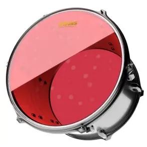 Parche Evans 14" Hydraulic Transparente Doble Capa Rojo TT14HR