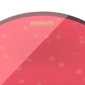 Parche Evans 14" Hydraulic Transparente Doble Capa Rojo TT14HR