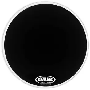 Parche Evans 22" Resonant Negro Capa Simple BD22RBG
