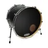 Parche Evans 20" Eq3 Negro Capa Simple con Agujero BD20RB