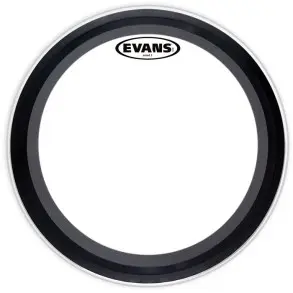 Parche Evans 22" Emad2 Transparente Doble Capa Con Falam BD22EMAD2
