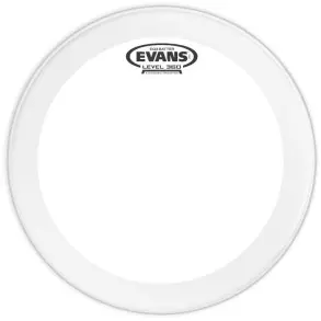 Parche Evans 20" Eq3 Transparente Doble Capa Con Falam BD20GB3