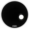 Parche Evans 22" Emad Negro Capa Simple con Agujero BD22REMAD