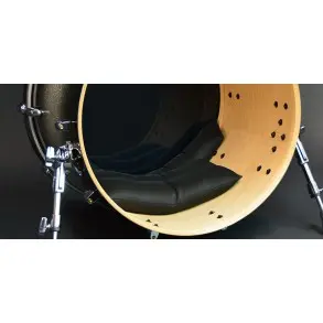 Almohadilla Pearl Para Bombo Muffling Sordina Bdm-f quita armonicos