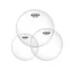 Parche Evans TOM PACK HIDRAULICO CAPA DOBLE CLEAR 10", 12" Y 14"