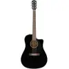 Guitarra Electroacustica Fender CD-60SCE Negra