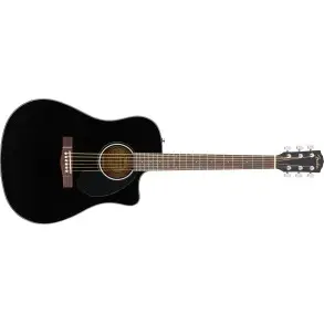 Guitarra Electroacustica Fender CD-60SCE Negra