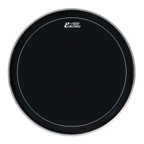 Parche Remo Encore 8" Pinstripe Negro Doble Capa Ebony EN-0008-PS